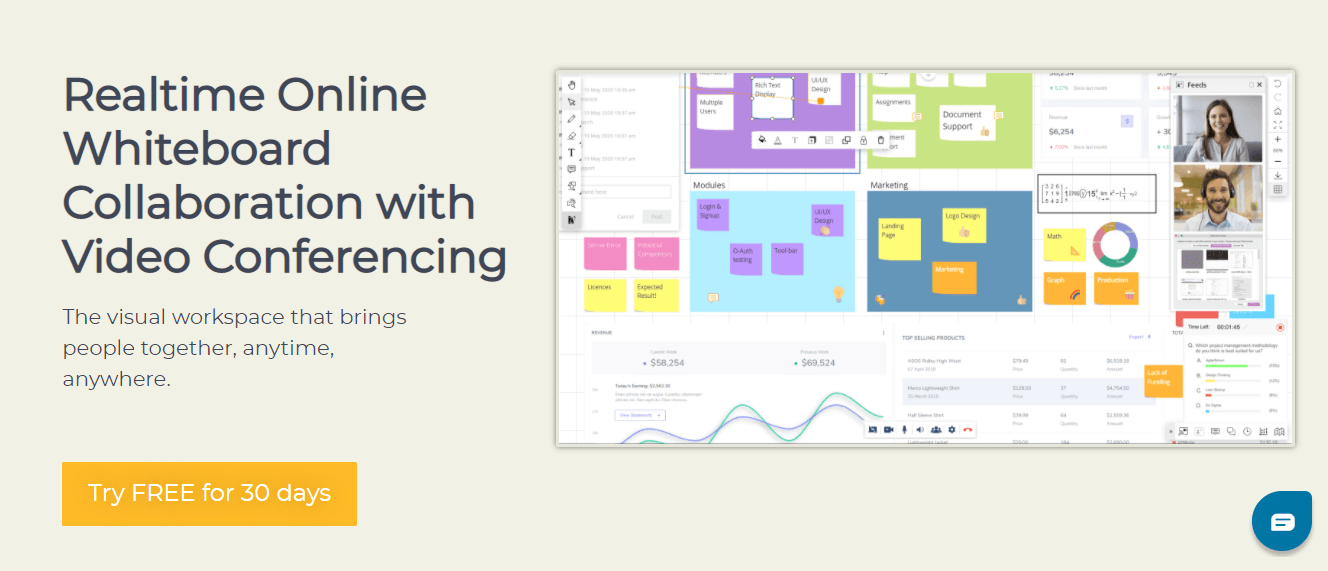 Online Collaborative Whiteboard