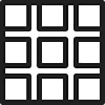Set the container grid spacing