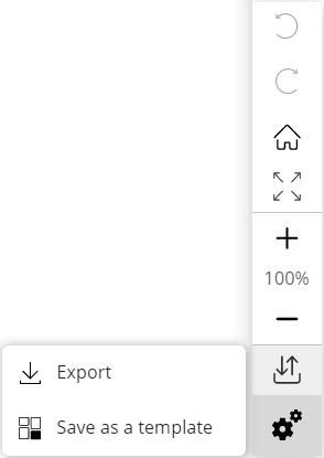 Export toolbar