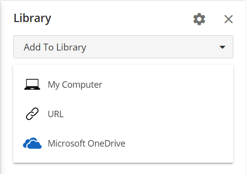 Microsoft oneDrive library list