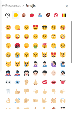 Emoji resources