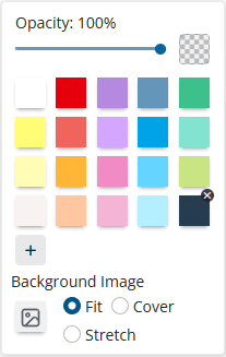 Object background