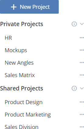 Project List