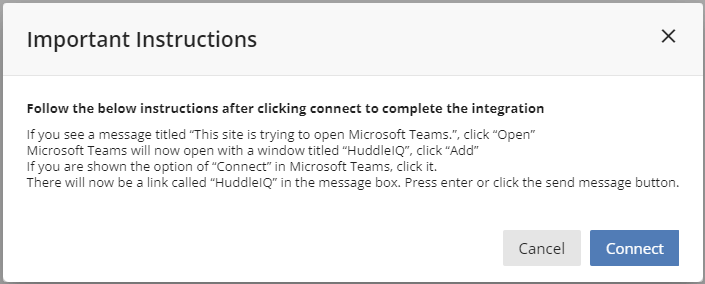 Microsoft teams instructions