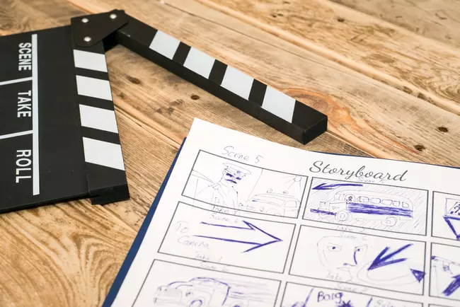 How to create a story board