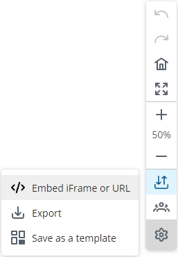 Embed iFrame or URL